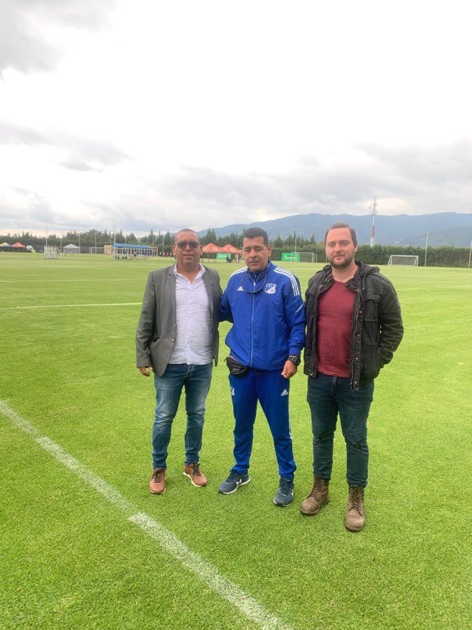 En la sede deportiva de Millonarios FC