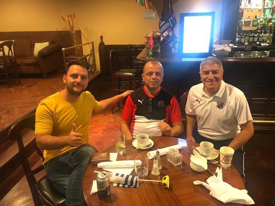 Reunión con directivos del Independiente Medellín